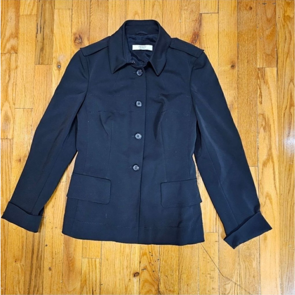 PRADA Black Blazer Jacket Women's Size 6